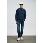 Lufian Edgar Spor Jean Erkek Pantolon Slim Fit Mavi