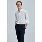 Lufian Ellery Erkek Basic Gömlek Regular Fit Beyaz