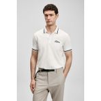 Lufian Erkek Artos Smart Polo T-Shirt 111040249 Kırık Beyaz