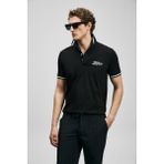 Lufian Erkek Artos Smart Polo T-Shirt 111040249 Siyah