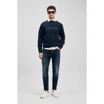 Lufian Erkek Benedıc Smart Slim Fit Jean Pantolon 111200222 Koyu Lacivert - 30 - 30