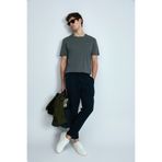 Lufian Erkek Bran Modern Grafik Koyu Yeşil T-Shirt 111020262