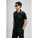 Lufian Erkek Cole Smart Polo T-Shirt 111040237 Siyah - XL