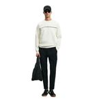 Lufian Erkek Cosmo Sweatshirt 112030181 Kırık Beyaz