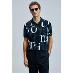 Lufian Erkek Dıamond Smart Polo T-Shirt 111040219 Lacivert