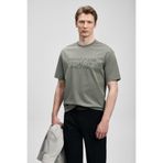 Lufian Erkek Frank Modern Grafik T-Shirt 111020284 Yeşil