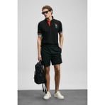 Lufian Erkek Fun Smart Polo T-Shirt 111040231 Siyah - 2XL