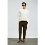 Lufian Erkek Grant Sweatshirt 112030179 Kırık Beyaz