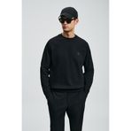 Lufian Erkek Grant Sweatshirt 112030179 Siyah