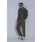 Lufian Erkek Hidden Chino Slim Fit Yeşil Pantolon 112190326