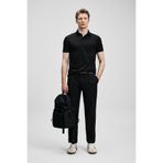 Lufian Erkek Jaxon Hi- Tech Performance Dikişsiz Polo T-Shirt 111040241 Siyah