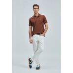 Lufian Erkek Laon Smart Polo T-Shirt 111040206 Kiremit