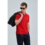 Lufian Erkek Laon Smart Polo T-Shirt 111040206 Kırmızı
