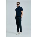 Lufian Erkek Laon Smart Polo T-Shirt 111040206 Lacivert