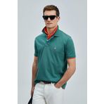 Lufian Erkek Laon Smart Polo T-Shirt 111040206 Ördek Yeşili