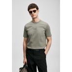 Lufian Erkek Marcus Modern Grafik T-Shirt 111020322 Yeşil