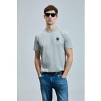 Lufian Erkek Peace Modern Grafik T-Shirt 111020246 Gri