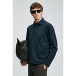 Lufian Erkek Rocky Smart Polo T-Shirt 112040044 Lacivert - 2XL