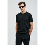 Lufian Erkek Roland Basic T-Shirt 112020058 Siyah