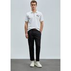 Lufian Erkek Slash Smart Polo T-Shirt 111040224 Kırık Beyaz
