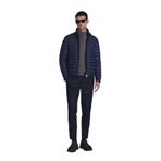 LUFİAN Erkek Slim Fit Mont, Lacivert, 48 Beden
