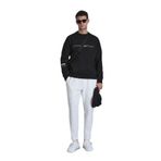 LUFİAN Erkek Slim Fit Yüksek Bel Eşofman Altı, Kırık Beyaz, M