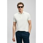 Lufian Erkek Spencer Hi- Tech Performance Dikişsiz Polo T-Shirt 111040240 Beyaz - 2XL