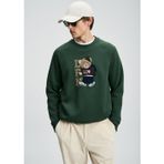 Lufian Erkek Storm Sweatshirt 112030172 Çimen Yeşili