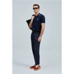 Lufian Eros Smart Erkek Polo Tişört - Lacivert - XXL