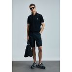 Lufian Eros Smart Erkek Polo Tişört Siyah - XS