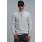 Lufian Face Erkek Kazak Ekru - 4XL