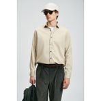 Lufian Ferla Erkek Basic Gömlek Regular Fit - Bej - XL