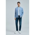 Lufian Fredıc Smart Jean Erkek Pantolon Slim Fit Mavi - 30 / 32