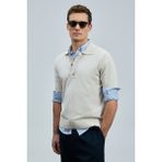 Lufian Fresh Erkek Pamuklu Kazak - XL - Taş