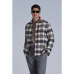 Lufian Fresher Erkek Basic Gömlek Slim Fit Kum - XL