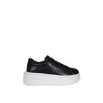 Lufian Gage Deri Sneaker Ayakkabı, 40, 111230234, Siyah, Erkek