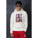 Lufian General Kırık Beyaz Erkek Sweatshirt