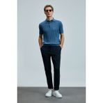 Lufian Glen Smart Erkek Chino Pantolon Slim Fit - 48 - Lacivert