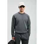 Lufian Grant Erkek Sweatshirt Koyu Gri Koyu Gri 112030179100160 Koyu Gri