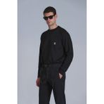 Lufian Grant Erkek Sweatshirt Siyah - 3XL