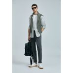 Lufian Helt Spor 5 Cep Erkek Pantolon Slim Fit Koyu Yeşil
