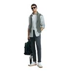 LUFIAN Helt Spor 5 Cep Pantolon Slim Fit Koyu Yeşil, 48, 111190347, Koyu Yeşil, Erkek