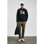 Lufian Henry Erkek Sweatshirt Siyah - M