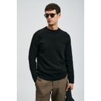 Lufian Herman Erkek Kazak Siyah - XL