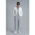 Lufian Hery Smart Erkek Chino Pantolon Slim Fit Gri
