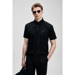 Lufian Hudson Smart Erkek Polo Tişört Siyah