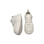 Lufian ICY Kadın Sneaker Yüksek Taban Trend Spor Ayakkabı Kırık Beyaz