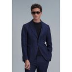 Lufian Jak Spor Erkek Blazer Ceket Slim Fit Lacivert