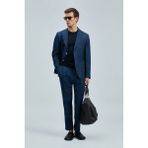 Lufian Jaques Spor Erkek Blazer Ceket Slim Fit Lacivert - 50