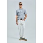 Lufian Jon Smart Erkek Polo Tişört Gri - XL